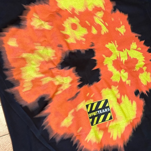 Offset Denim Tears Offset Tears Black T-Shirt - Picture 6 of 14